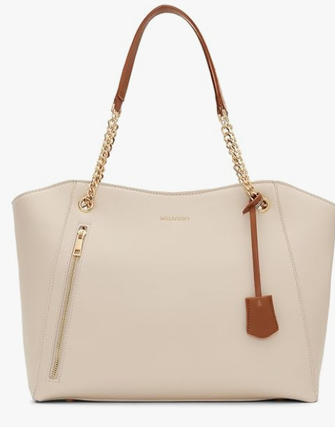 miraggio dakota solid structured tote bag for women | for office use, work | fits upto 16" laptop | stylish handbag for women miraggio dakota solid structured tote bag for women | for office use, work | fits upto 16" laptop | stylish handbag for women